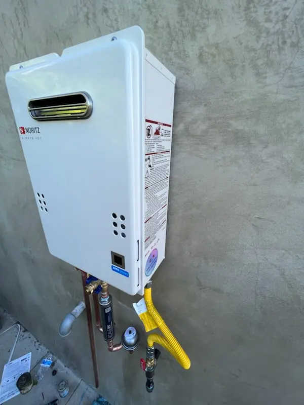 Tankless water heater installation for East Liberty homes